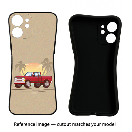 Desert Classic Drive Nothing Phone 3A Black Soft Case Back Cover by Casekaro