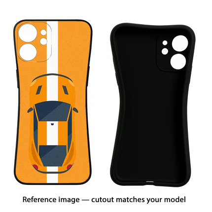 Highway Pursuit Vivo Y16 Black Soft Case Back Cover by Casekaro