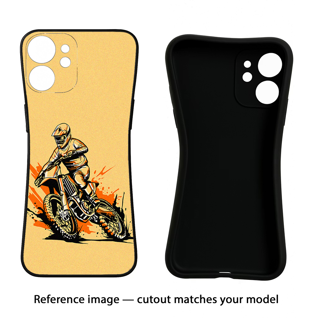 Off-Road Fury Realme 6/6i Black Soft Case Back Cover by Casekaro