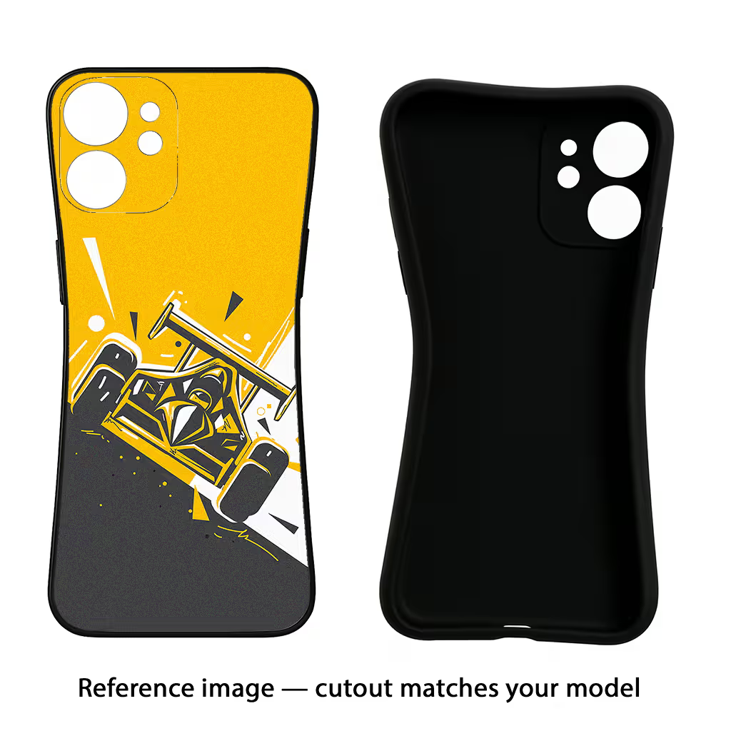 Track King Redmi 14C 5G Black Soft Case Back Cover by Casekaro