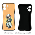 Undead Biker Realme GT 6 Black Soft Case Back Cover by Casekaro
