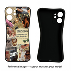 Capricorn Zodiac IQOO Z6 Lite 5G Black Soft Case Back Cover by Casekaro