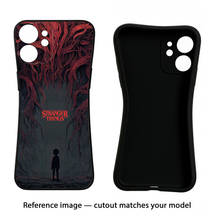 Ordinary Things Dark Side iPhone 16e Black Soft Case Back Cover by Casekaro