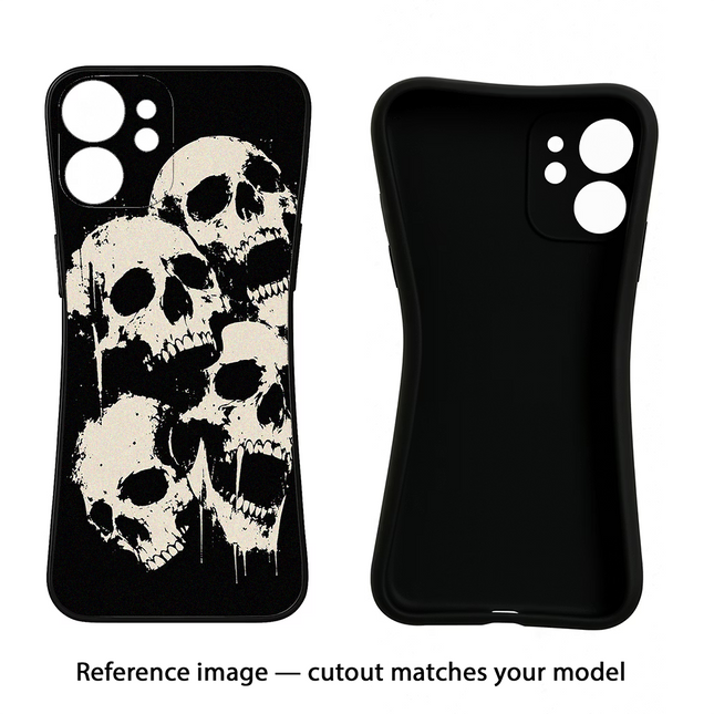 Dead Stack Redmi Note 9 Black Soft Case Back Cover by Casekaro