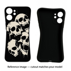 Dead Stack Vivo X200 5G Black Soft Case Back Cover by Casekaro