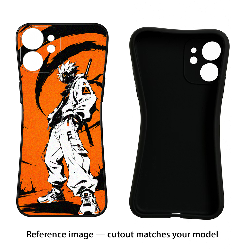 Street Samurai  Samsung M32 Black Soft Case Back Cover by Casekaro