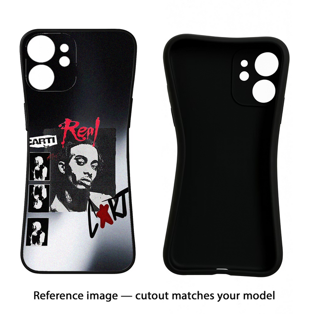 Playboi Carti Vivo Y16 Black Soft Case Back Cover by Casekaro
