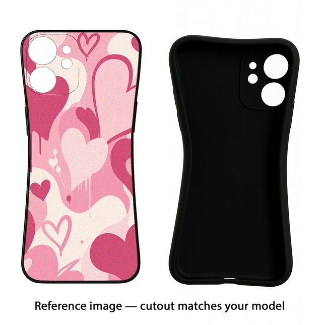 Hearty case iPhone 16e Black Soft Case Back Cover by Casekaro