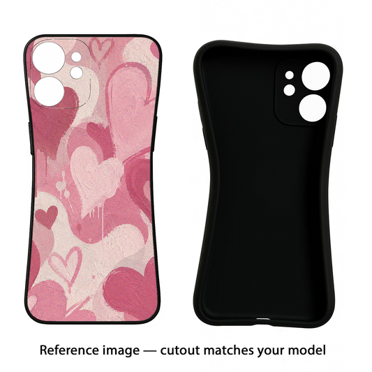 Hearty case Moto Edge 30 Fusion Black Soft Case Back Cover by Casekaro