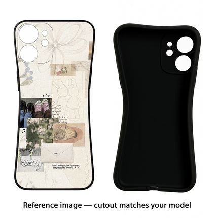Soft Aesthetic Vivo Y16 Black Soft Case Back Cover by Casekaro