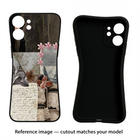 Midnight Sky Samsung A25 5G Black Soft Case Back Cover by Casekaro