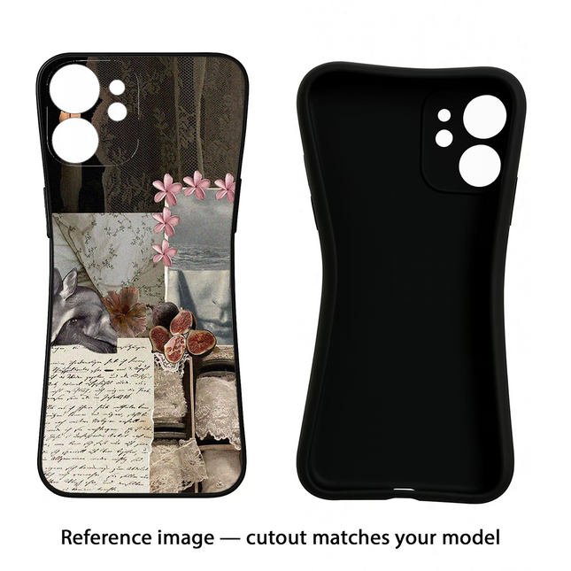 Midnight Sky iPhone 16e Black Soft Case Back Cover by Casekaro
