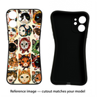 Cool Cat IQOO Z6 Lite 5G Black Soft Case Back Cover by Casekaro