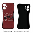 Velvet Cherry IQOO Z6 Lite 5G Black Soft Case Back Cover by Casekaro