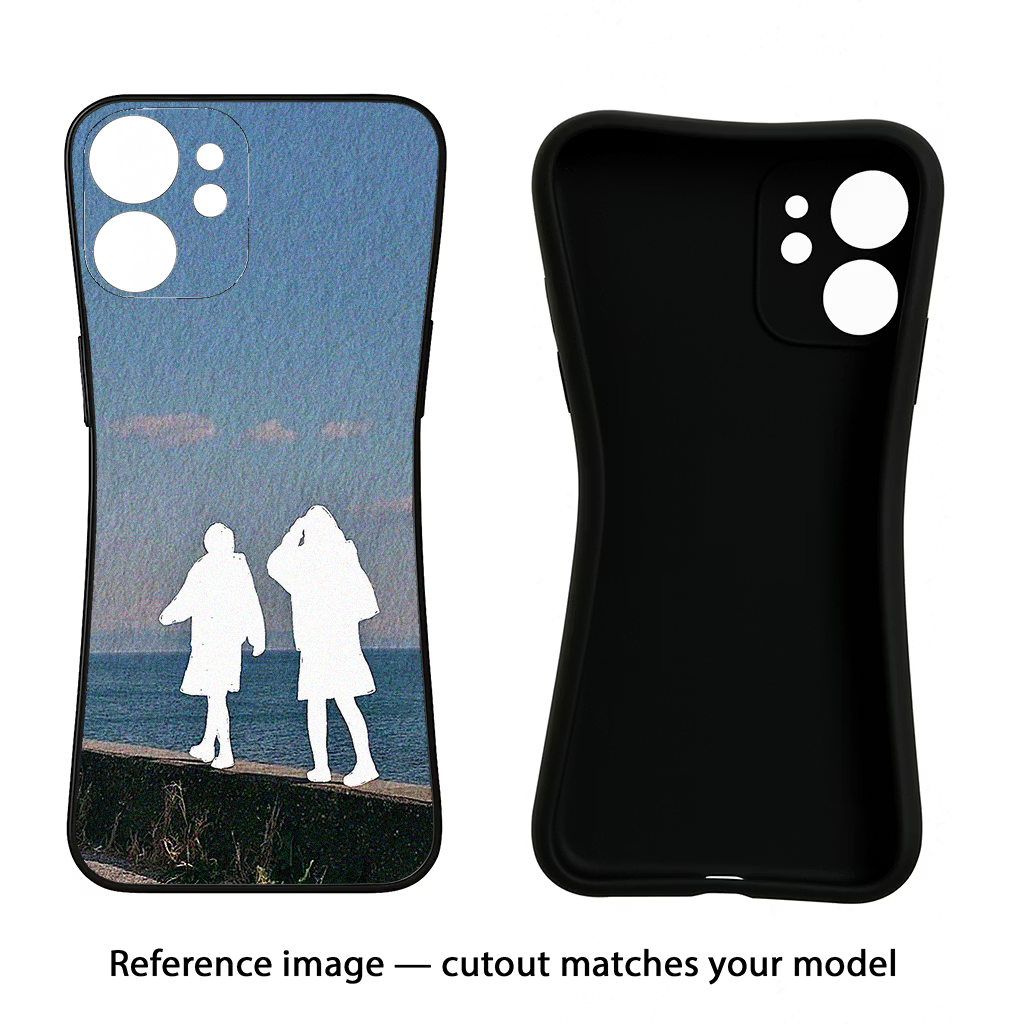 Coastal Dream Oneplus 8 Black Soft Case Back Cover by Casekaro