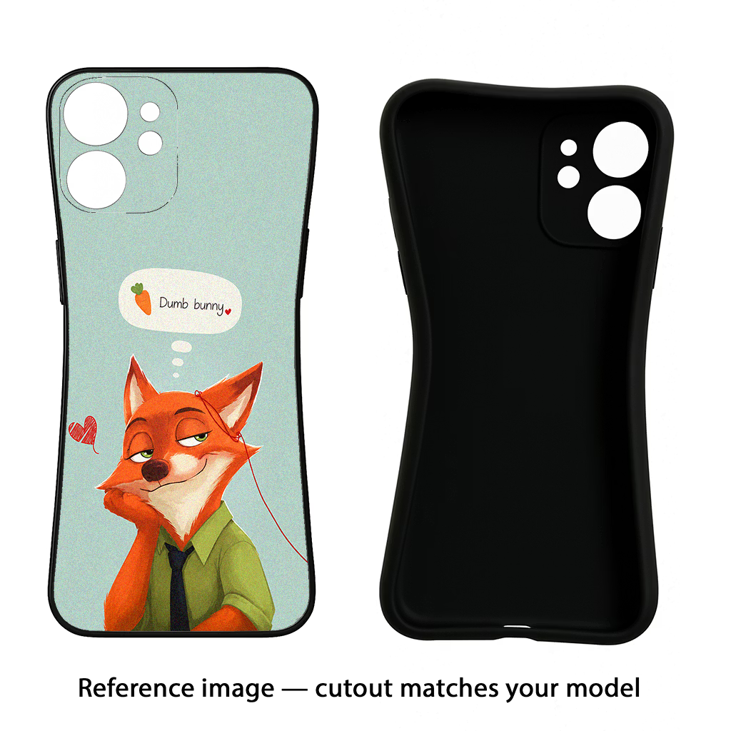 Nick Charm Oneplus 9R Black Soft Case Back Cover by Casekaro