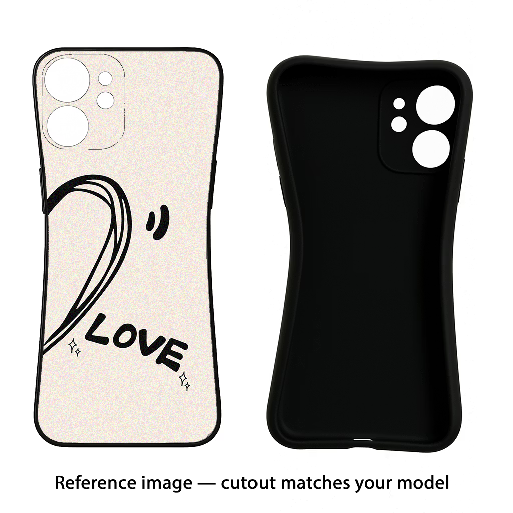 Soul Line Oppo F23 Black Soft Case Back Cover by Casekaro