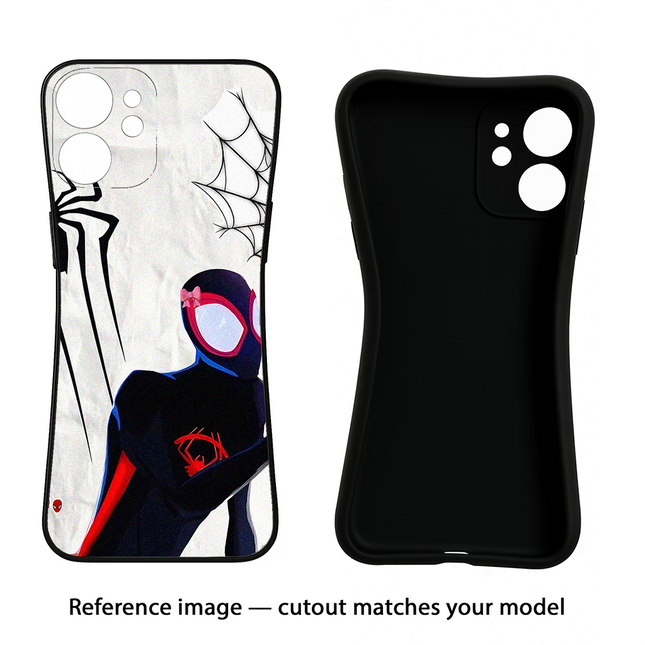 Miles Verse iPhone 16e Black Soft Case Back Cover by Casekaro