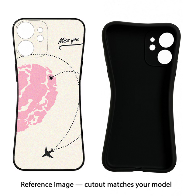 Miss Orbit iPhone 16e Black Soft Case Back Cover by Casekaro