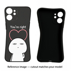 You're Right Google Pixel 9 Pro XL Black Soft Case Back Cover by Casekaro