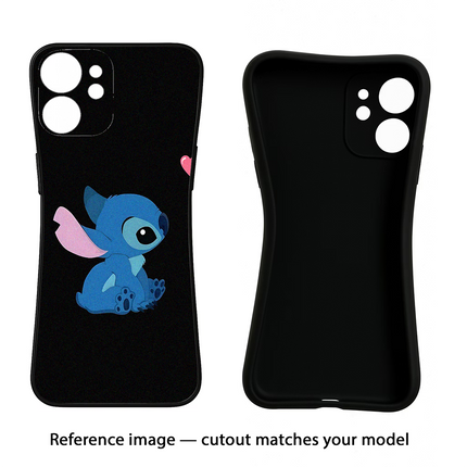 Stitch Crush Oneplus Nord CE4 Black Soft Case Back Cover by Casekaro