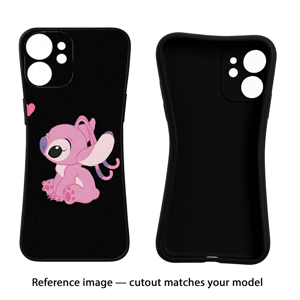 Angel Crush Oneplus 9RT Black Soft Case Back Cover by Casekaro
