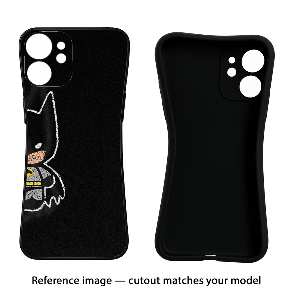 Bat Kitty OnePlus 11 5G Black Soft Case Back Cover by Casekaro