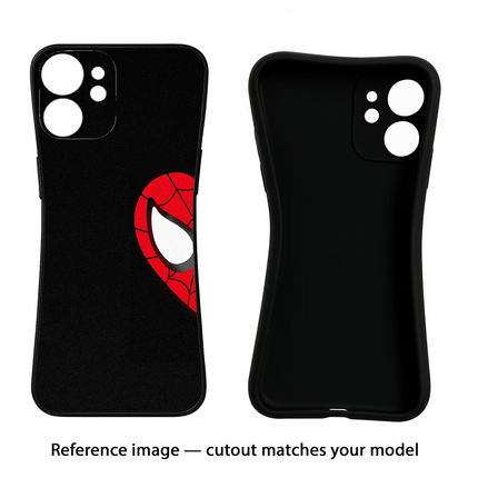 Peter Mask Vivo Y16 Black Soft Case Back Cover by Casekaro