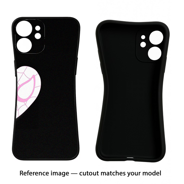 Gwen Mask Vivo Y16 Black Soft Case Back Cover by Casekaro