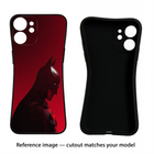 Dark Knight Moto Edge 30 Fusion Black Soft Case Back Cover by Casekaro