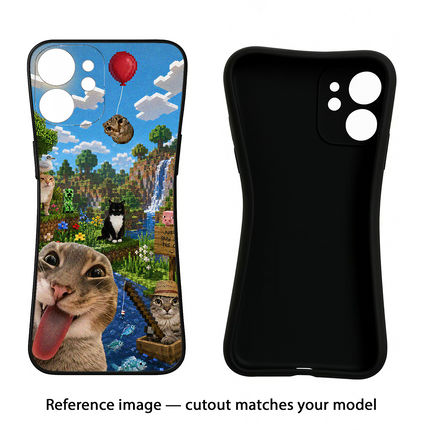 Minecraft Cat Chaos Google Pixel 6 Pro Black Soft Case Back Cover by Casekaro