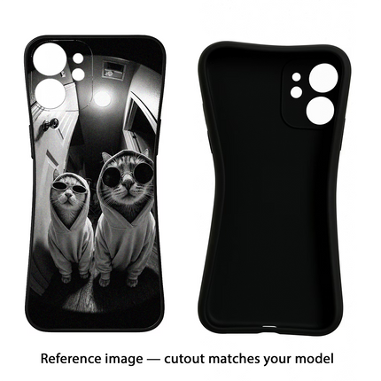 Hood Cats Samsung S23 FE 5G Black Soft Case Back Cover by Casekaro