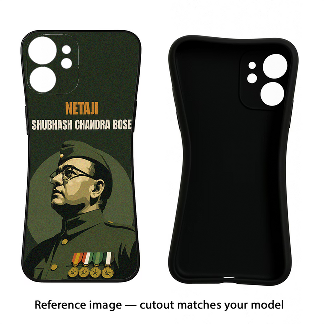Netaji Legacy CMF by Nothing Phone 2 Pro Black Soft Case Back Cover by Casekaro