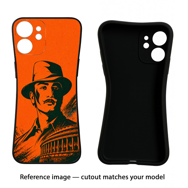 Bhagat Singh Legacy CMF by Nothing Phone 2 Pro Black Soft Case Back Cover by Casekaro