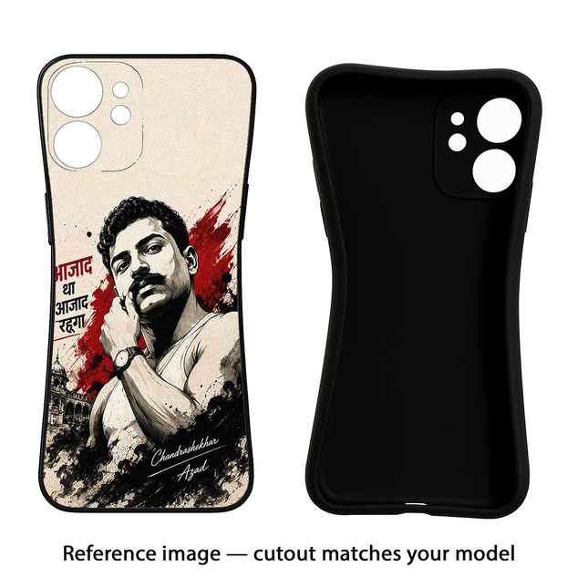 Chandrashekhar Azad Fearless CMF by Nothing Phone 2 Pro Black Soft Case Back Cover by Casekaro