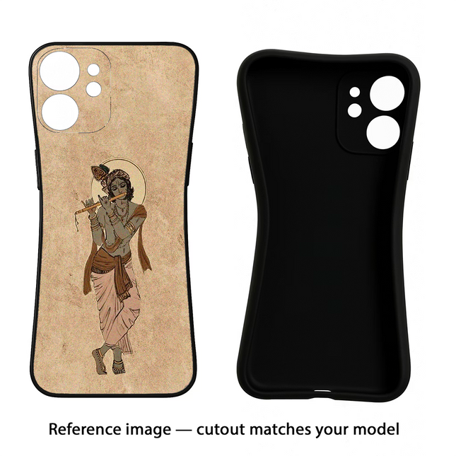 Krishna Google Pixel 10 Pro Black Soft Case Back Cover by Casekaro