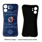 Koi Blue Samsung A25 5G Black Soft Case Back Cover by Casekaro