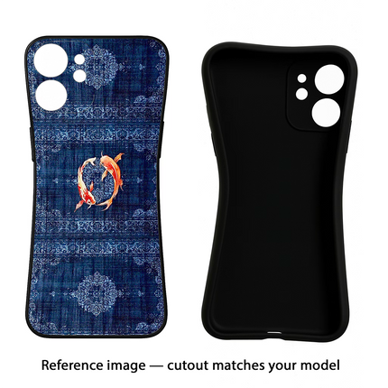 Koi Blue OnePlus Nord 3 5G Black Soft Case Back Cover by Casekaro