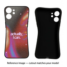 Pink Aura Samsung A25 5G Black Soft Case Back Cover by Casekaro