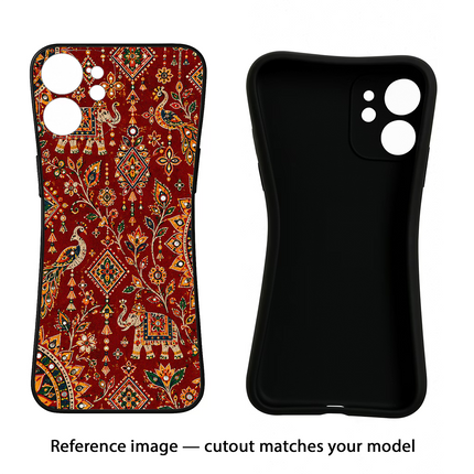 Laal Riwaaz iPhone 11 Pro Max Black Soft Case Back Cover by Casekaro