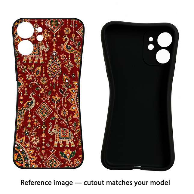 Laal Riwaaz Vivo V70 FE 5G Black Soft Case Back Cover by Casekaro