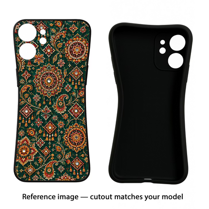 Green Pataka Samsung S20 Black Soft Case Back Cover by Casekaro