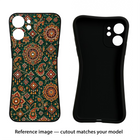 Green Pataka Moto G86 Power Black Soft Case Back Cover by Casekaro