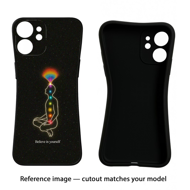 Believe in yourself iQOO 15R 5G Black Soft Case Back Cover by Casekaro