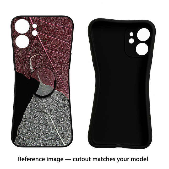 Leaf Pattern Moto Edge 40 Neo Pop Case by Casekaro