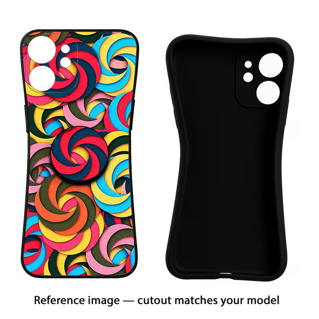 Spiral Pattern iPhone 16e Pop Case by Casekaro