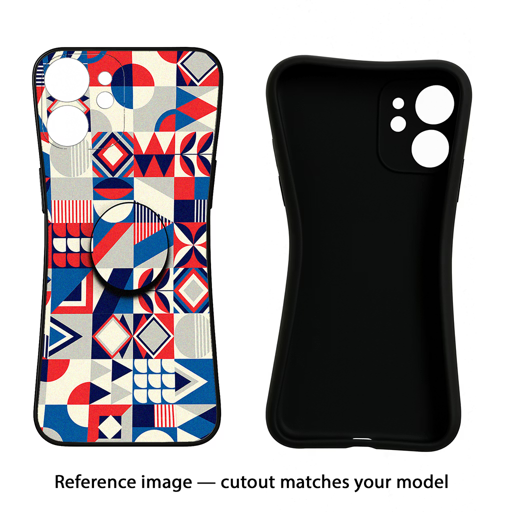 Colorful Pattern Samsung S23 Pop Case by Casekaro
