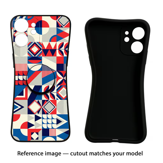 Colorful Pattern iPhone 16e Pop Case by Casekaro