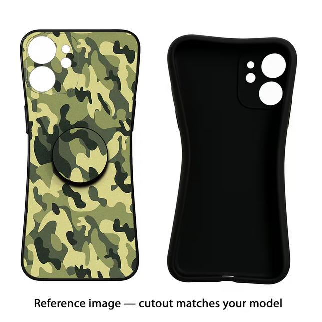 Camouflage Vivo Y16 Pop Case by Casekaro