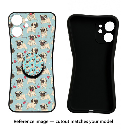Pug Dog Moto Edge 40 Neo Pop Case by Casekaro